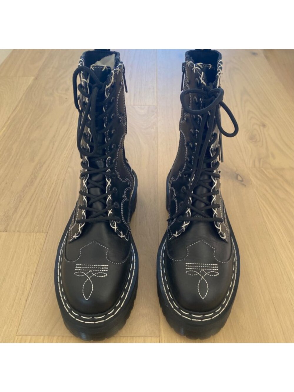 Dr. Martens Jadon Hi Gothic Americana Boots Shoes Platform - Picture 8 of 14